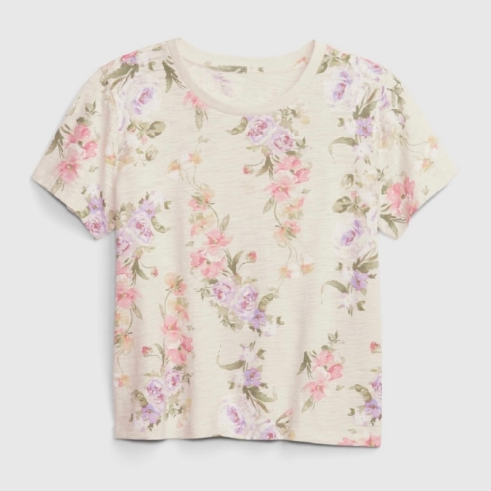 LoveShackFancy X Gap Floral T-Shirt